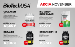 NOVEMBROVÉ AKCIOVÉ PONUKY S BIOTECH USA
