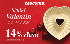 Oslávte Valentína s Tescomou