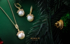 perlové šperky zo súpravy Belis