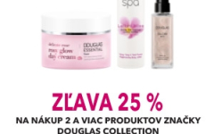 ZĽAVA 25% V DOUGLAS PARFUMERIE