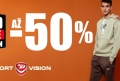 MID SEASON SALE v predajniach Sport Vision! Až -50%!