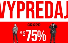 CROPP - zľavy až do - 75%