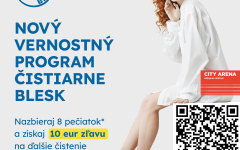 NOVINKA V ČISTIARNI BLESK