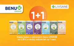 LIVSANE ČAJE 1+1 ZA 1 CENT!