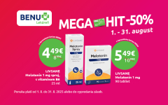 BENU LEKÁREN LETNÝ MEGAHIT SO ZLAVOU 50%