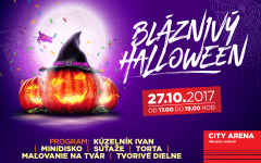 BLÁZNIVÝ HALLOWEEN v CITY ARENA