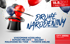 DRUHÉ NARODENINY CITY ARENA