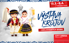 VÝSTAVA KROJOV A KROJOVANÝCH BÁBIK