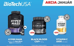 JANUÁROVÉ AKCIOVÉ PONUKY S BIOTECH USA