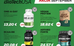 SEPTEMBROVÉ AKCIOVÉ PONUKY S BIOTECH USA