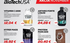 NOVEMBROVÉ AKCIOVÉ PONUKY S BIOTECH USA