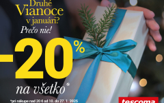 DRUHÉ VIANOCE V JANUÁRI?