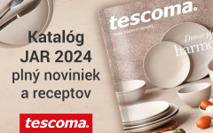 Nový online Katalóg jar 2024 od TESCOMY
