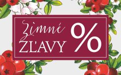 MANUFAKTURA - ZIMNÉ ZĹAVY