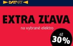 Extra zľava až 30 % v DATARTe
