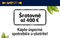 Nákupom v DATARTe ušetríte so ŠROTOVNÝM!
