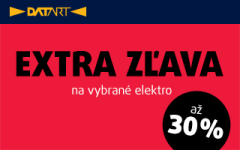 Extra zľava 30 % v DATARTe