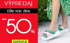 Výpredaj až do -50% v OFFICE SHOES!