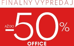 ZIMNÝ VÝPREDAJ V OFFICE SHOES