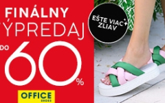 Finálny výpredaj do -60% v OFFICE SHOES