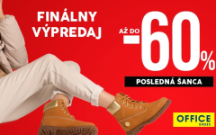 Finálny vypredaj až do 60%