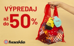 LETNÝ VÝPREDAJ AŽ DO -50% VO FUSAKLE
