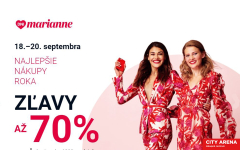 Zľavový víkend - Dni Marianne