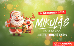 Mikuláš 2023 v City Arena