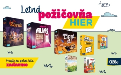 Letná požičovňa hier v ALBI