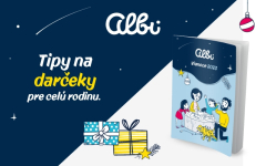 Vianočný katalóg / leták s ALBI