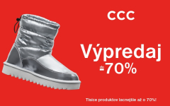 MEGA ZNÍŽENIE CIEN v CCC