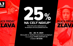 ZĽAVA 25% NA CELÝ NÁKUP*