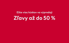 Náš výpredaj pokračuje.