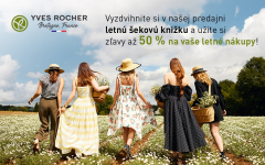 Letná šeková knižka Yves Rocher