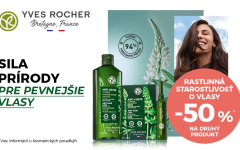 Starostlivosť o vlasy od Yves Rocher