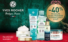 Zľava 40 % na starostlivosť o pleť