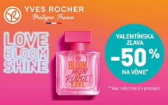 Valentínska zľava 50 % na vône