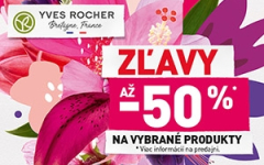 Zľavy až 50 % S YVES ROCHER