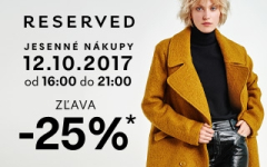 Jesenné nákupy v RESERVED!