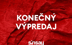 Konečný výpredaj v SINSAY