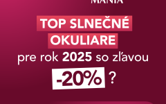 TOP NOVINKY 2025 slnečných okuliarov