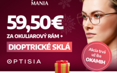 Vianočná akcia s Optika Mania