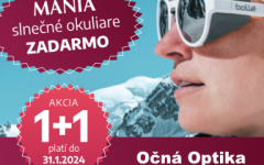 AKCIA 1+1 na slnečné okuliare