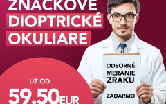 ZNAČKOVÉ DIOPTRICKÉ OKULIARE