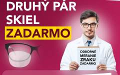 DRUHÉ SKLÁ ÚPLNE ZADARMO!