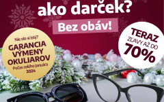 Vianočná Kampaň - okuliare ako darček?